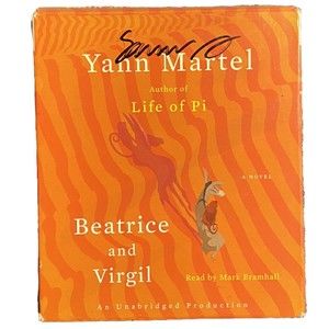 Signed Audiobook Beatrice and Virgil Yann Martel. Author Autograph 5CDs. New